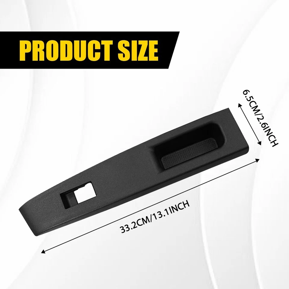 Cubierta del panel de ajuste del bisel del interruptor de la ventana de la puerta trasera derecha para Toyota Yaris 2012-2014 Foto 3 de 4