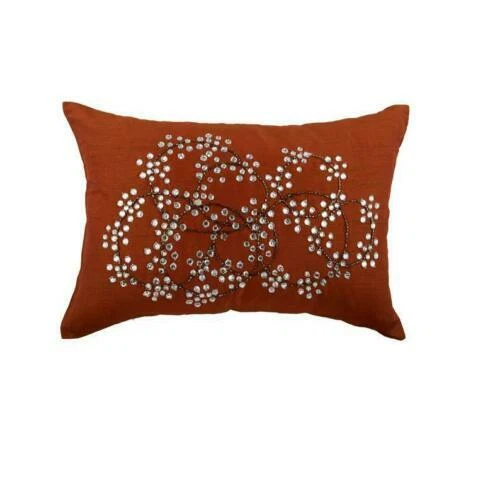 Mezcla de seda Almohadas de Decoración para el Hogar contemporáneo Círculos