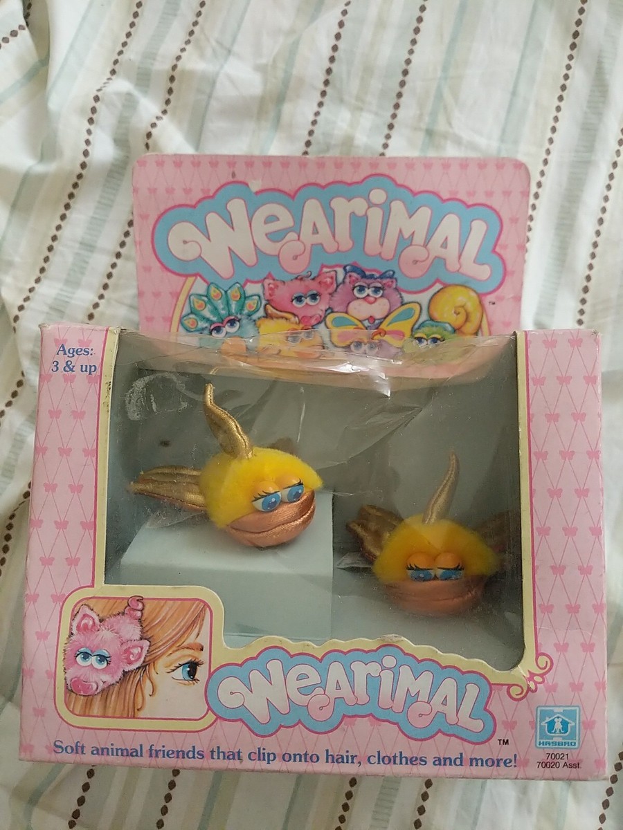 Vintage 1986 Hasbro Wearimal Goldfish - MiB - Very Hard to Vintage 1986 Hasbro Wearimal Goldfish - MiB - Very Hard to