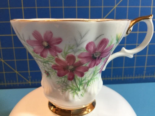 Royal Albert Friendship Cosmos Vintage Tea Cup Fine Bone China Porcelain England