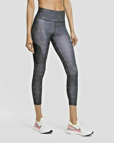 Nike Air Womens 7/8 Logo Prints Running 