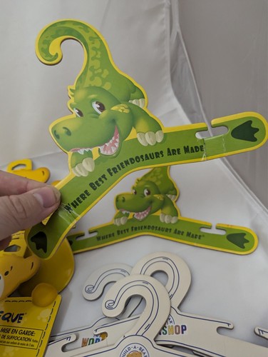 Mixed Build A Bear Brown Hangers Clothing Cardboard Clothes bundle - Photo 8/8