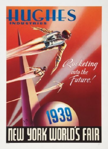 Rocketeer Ny Worlds Fair Movie Poster 24inx36in (61cm x 91cm) - Picture 1 of 1