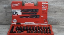 Milwaukee 49-66-7009 43 PC SHOCKWAVE Impact Duty 3/8" Drive SAE Metric Socket