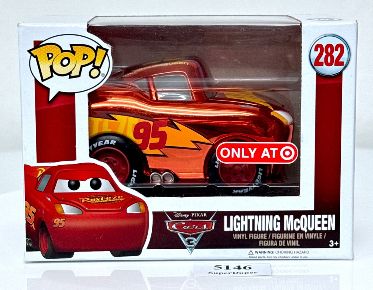 Funko Pop! Vinyl: Pixar - Lightning McQueen - (Chrome) - Target