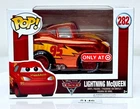 Funko Pop! - Cars - Lightning McQueen - # 282 - CHROME FINISH - Target Exclusive