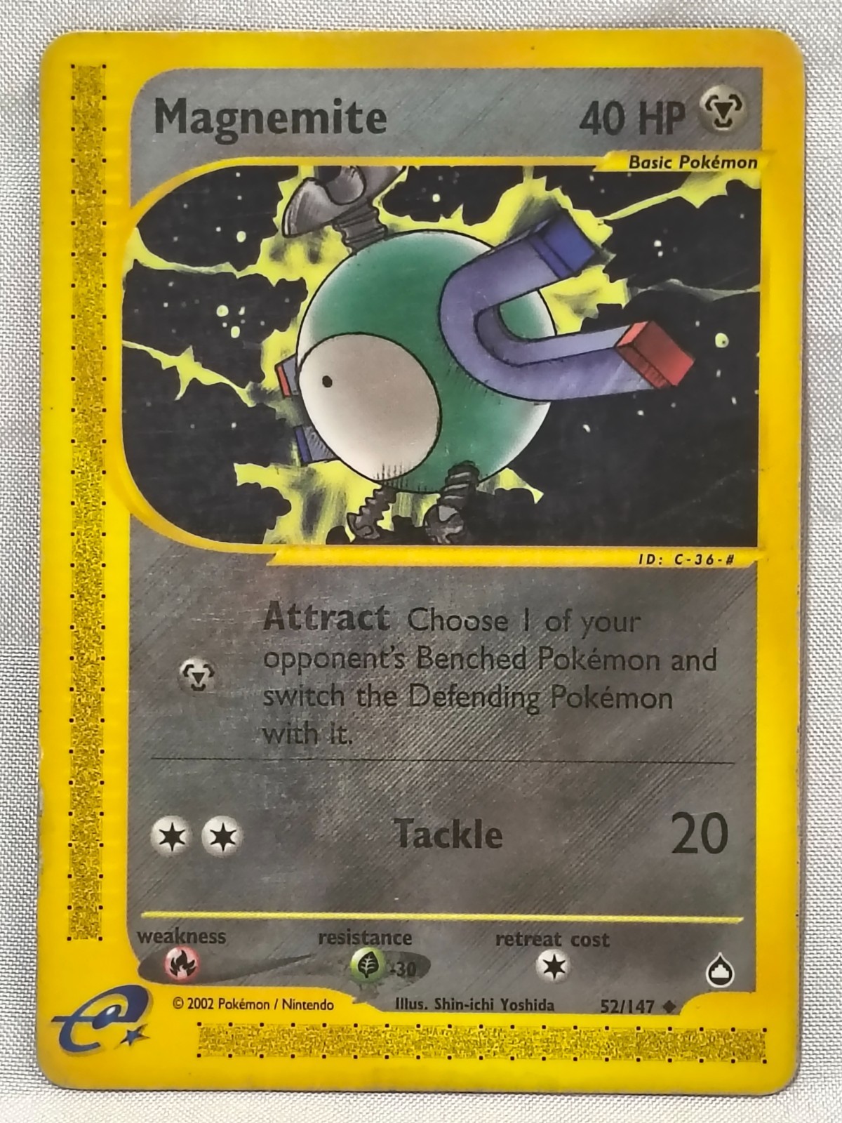 Magnemite 052/147 Aquapolis Regular