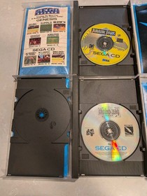 Vintage Sega Genesis / Sega CD Games Lot (8) &ndash; UNTESTED