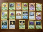 1st Edition Lot Pokemon TCG1999 Lot 17 Cards Team Rocket/Jungle/Fossil/Base Set