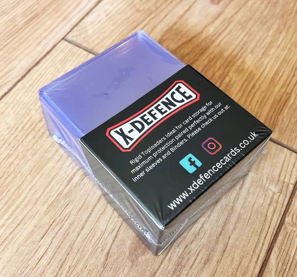 3-Pack Acrylic Trading Card Storage Boxes - For Top Loaders With Dividers, Holds 212+ Cards