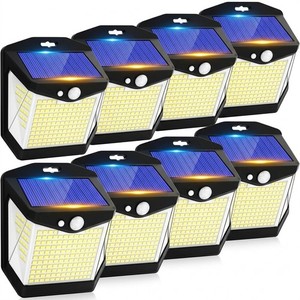238 LED Solar Power Outdoor Wall Lights PIR Motion Sensor  Garden Security Lamp