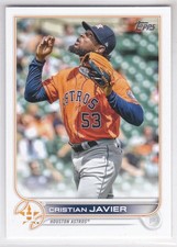 2022 Topps Baseball Cristian Javier #211