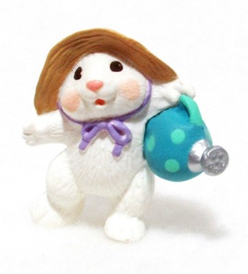 1994 Hallmark NEW Easter RABBIT with WATERING CAN Merry Miniature QSM8083 CUTE!