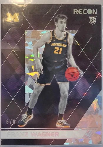 2021 Panini Chronicles Draft Picks Recon Franz Wagner #129 Cracked Ice /6