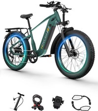 Movcan EB60 Electric Bike 2500W 35mph 48V 20.8Ah 26" Fat Tire Ebike for Adults