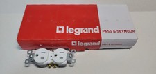 10 PK Legrand Pass  Seymour 3232TR-W White Tamper Resistant Receptacle 15A