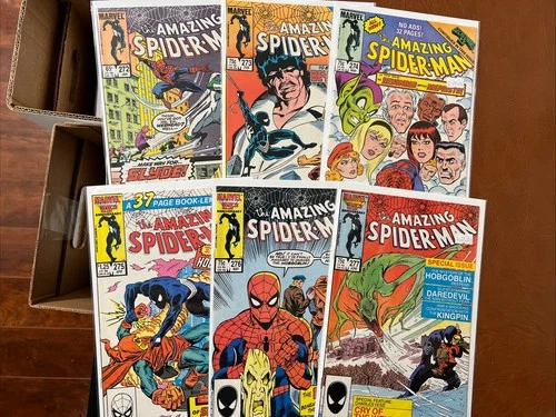 Amazing Spider-Man Run 6 w/3 KEYS: VF+ & Up #272-277 Marvel 1986 $8 Ship