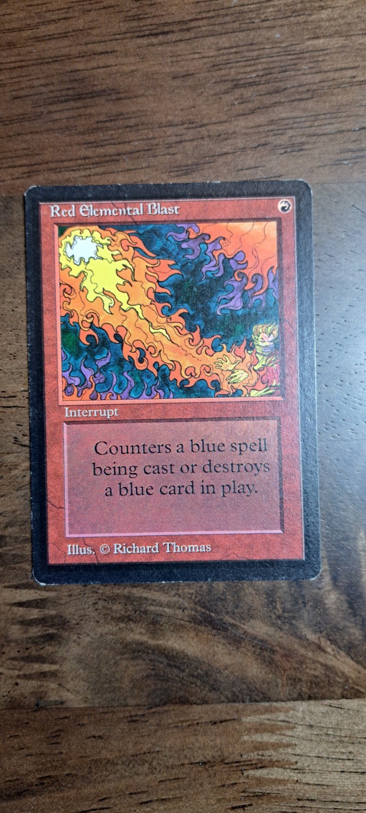 Mtg Red Elemental Blast Beta