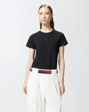 pinko damen t-shirt kompass 100355 a2hn z99