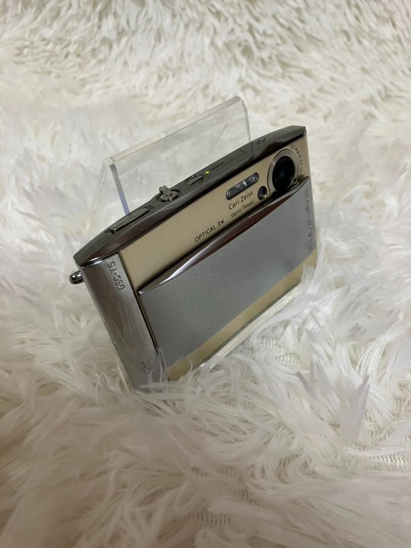 SONY Cyber-shot DSC-T5 Silver 5.1 MP compact digital camera Operation confirmed