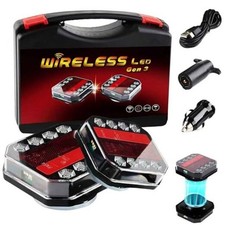 Upgraded Version Wireless Trailer Lights Magnetic Bluetooth Trailer Lights