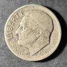 1947-P Roosevelt Dime (Circulated) - (#1069) Very Fine Condition