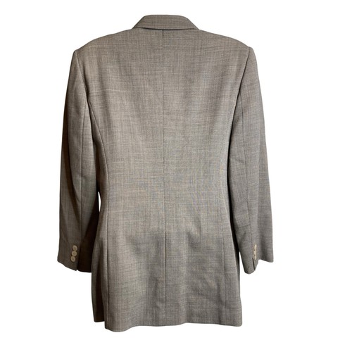 Max Mara Bergdorf Goodman Women's Wool Two Piece Pants Suit Size 6/10 Old Money - Picture 3 of 24