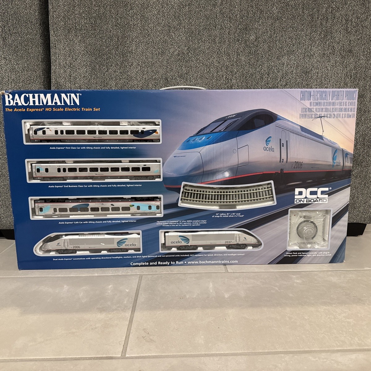 HOゲージ Acela Express 6両セット(BACHMANN) HOゲージ Acela Express 6両セット(BACHMANN) HOゲージ Acela Express