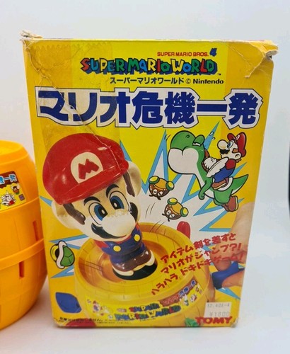 Super Mario World Mario gioco pop up Nintendo Japan TOMY anni 90 - Foto 5 di 12