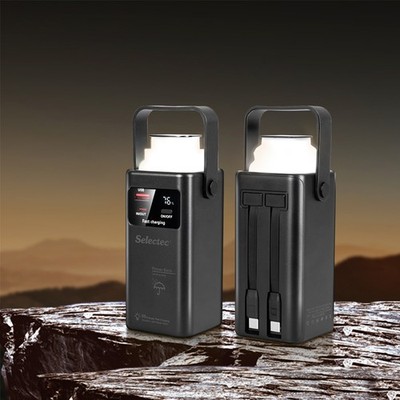 Powerbank 60000mAh Schnell Ladegerät USB C Power Bank 66W Selectec