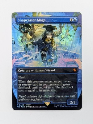 MTG Snapcaster Mage | Chocobo Track FOIL | Final Fantasy | Mint | DE Seller