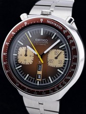 Seiko  Bullhead Chronograph Brown Dial automatic watch- 6138-0040- Men