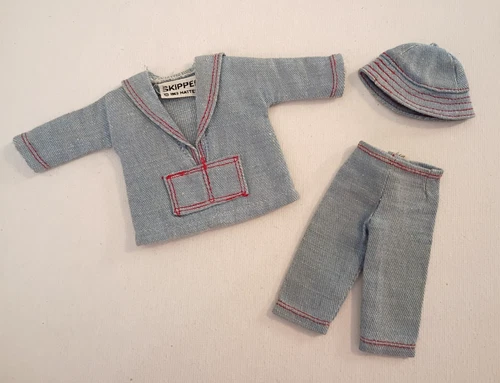 Vintage Barbie: SKIPPER #1917 Land And Sea Partial Outfit