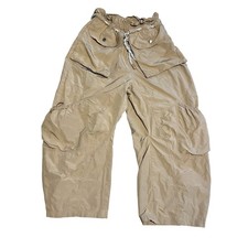 Free People Movement Tan Parachute Cargo Pants XS Khaki Wide Leg Gorpcore