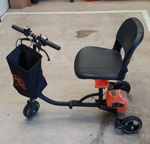 SuperHandy 3-Wheel Mobility Scooter 48V 2Ah 275 lb 3.7 mph Storage