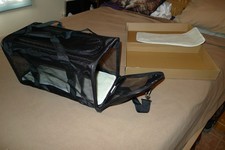 New in Box Soft Sided Pet Carrier, Washable Fleece Pads, Dog or Cat to 22 pounds