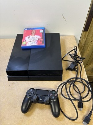 Sony PlayStation PS4 500GB Schwarz Spielepaket mit Controller