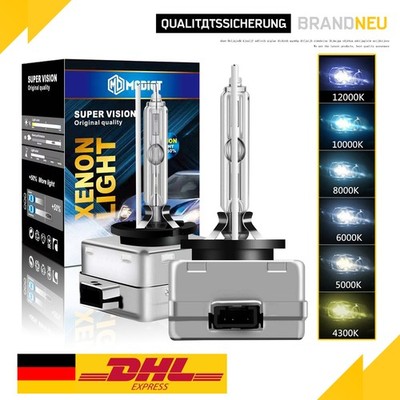 2x D3S Xenon Brenner Scheinwerferlampe Super Vision Original 6000K-12000K DHL