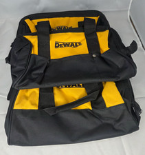 DEWALT 13" x 9" x 10" Heavy Duty Nylon Tool Bag W/ Rails Lot of 3