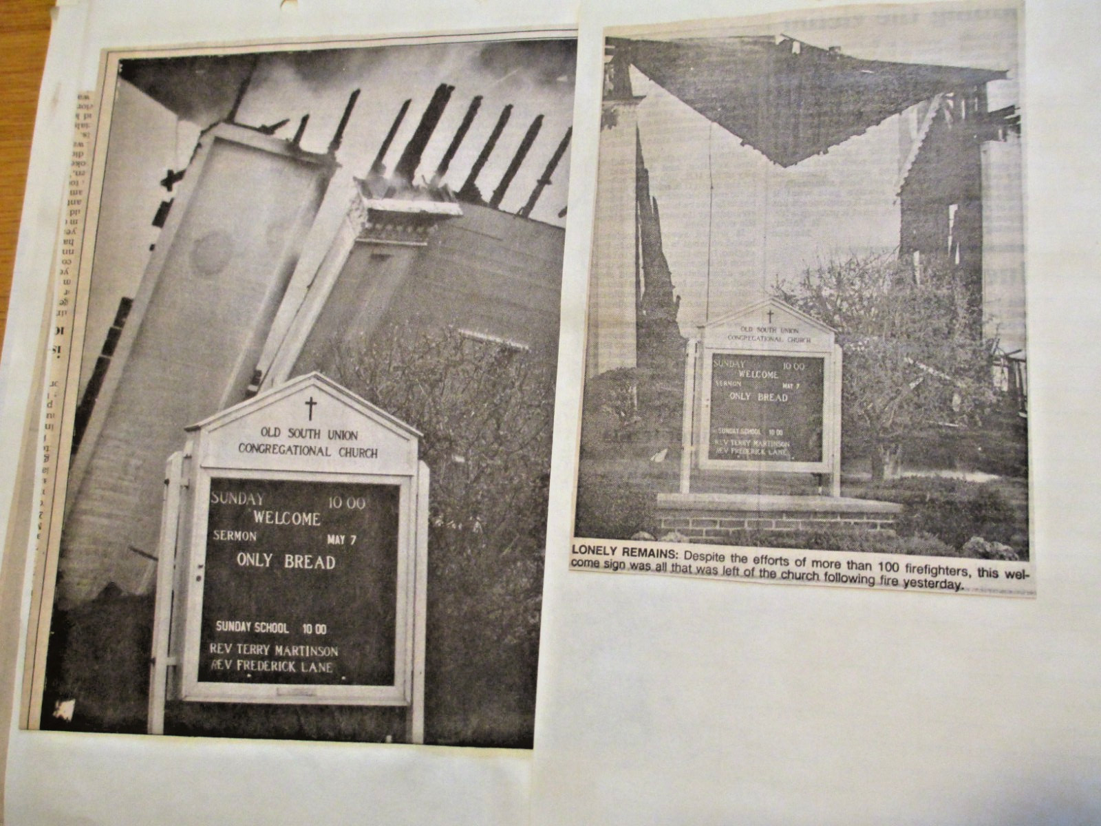 WEYMOUTH MA MASS FIRE DEPARTMENT NEWSPAPER ARTICLE COLLECTION