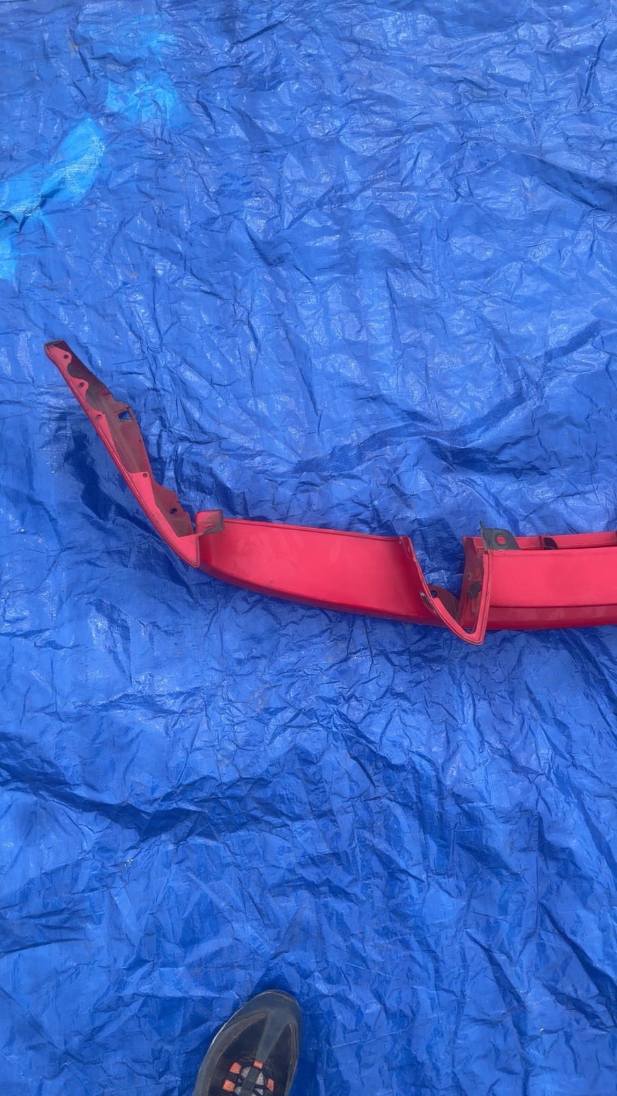 ACURA NSX RED FRONT BUMPER 2 piece  1991-1994 1995 1996 1997 1998 1999
