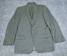 Ermenegildo Zegna Blazer 42 US 52 EUR Brown Sport Coat Wool Silk Cashmere Italy