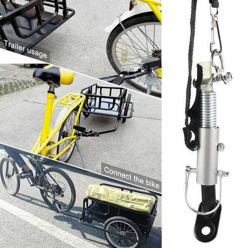 Connettore Rimorchio Bicicletta Gancio Universale Adattatore Accoppiamento Bici Accoppiatore Bambino - Foto 10 di 10