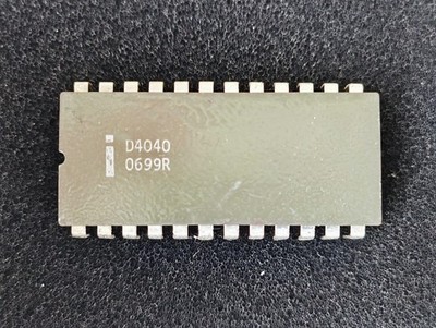 Intel D4040 Ceramic CPU Vintage Microprocessor MCS-40 Rare 4-Bit Intel IC 1976