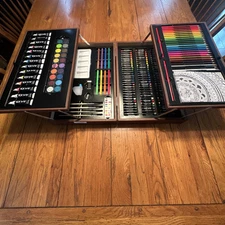 Art 101  Art Supplies Brand New Never Used colored pencils, crayons, paint/water