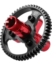 Red 52T Steel Slipper Clutch Set with Shaft for 1/10 Big Rock Granite