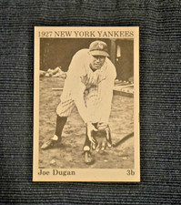 1975 TCMA - 1927 New York Yankees - Joe Dugan