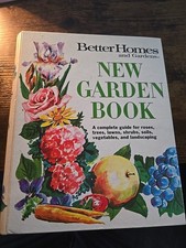 Vintage Better Homes and Gardens New Garden Book 1968 HC