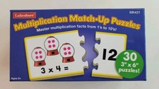 Lakeshore Learning Multiplication Match Up Pu...