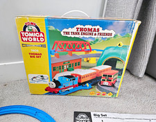 TOMY Tomica World Thomas the Tank Engine TAC02 Big Set Train Track 7402 Box